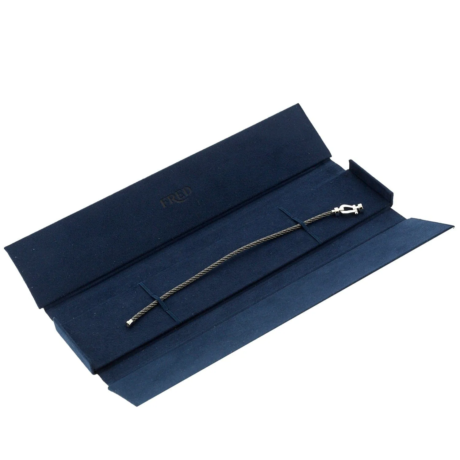 FRED - Bracelet « Force 10 » moyen modèle en or gris sold by 58 Facettes product image thumbnail 3