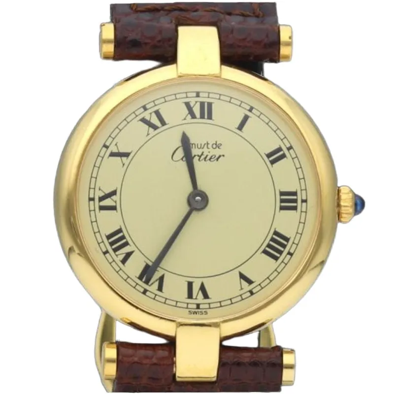 Cartier Montre Must De Cartier Vermeil sold by 58 Facettes