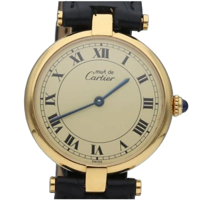 Cartier Montre Must De Cartier Vermeil sold by 58 Facettes