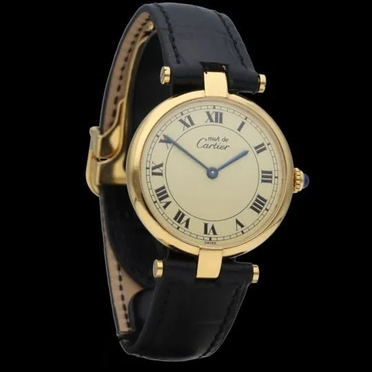 Cartier Montre Must De Cartier Vermeil sold by 58 Facettes product image thumbnail 5