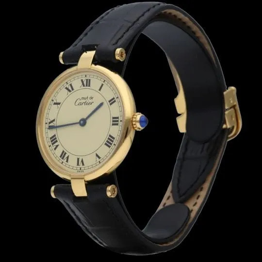 Cartier Montre Must De Cartier Vermeil sold by 58 Facettes product image thumbnail 3