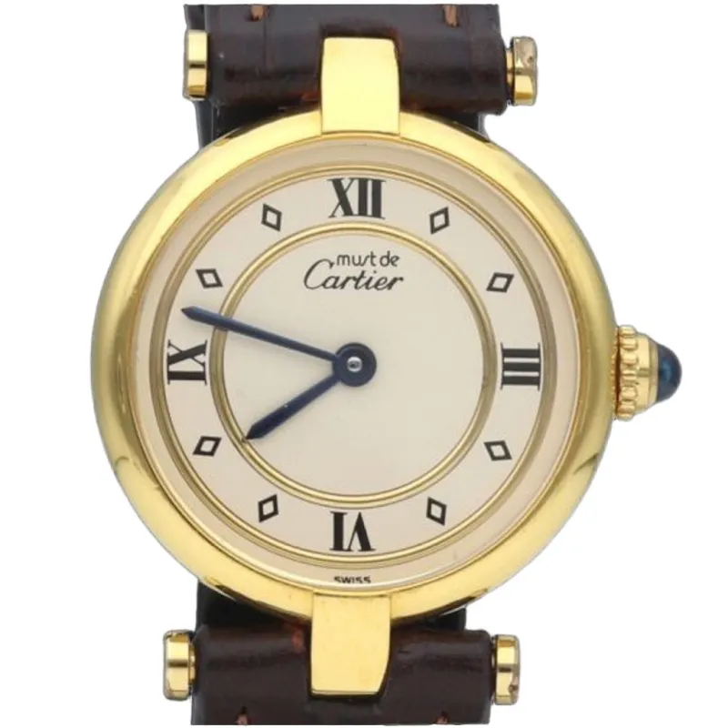 Cartier Montre Must De Cartier Vermeil sold by 58 Facettes