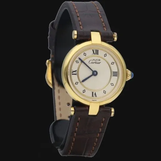 Cartier Montre Must De Cartier Vermeil sold by 58 Facettes product image thumbnail 5