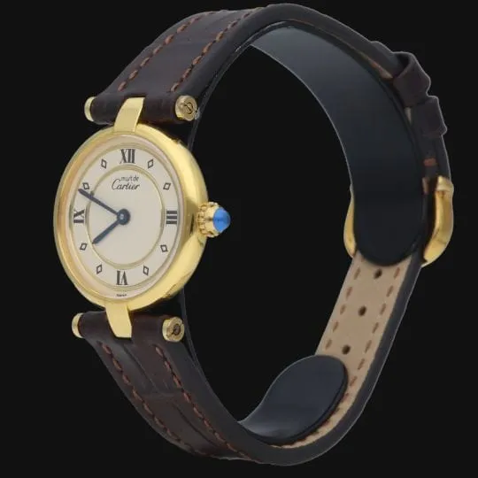 Cartier Montre Must De Cartier Vermeil sold by 58 Facettes product image thumbnail 3