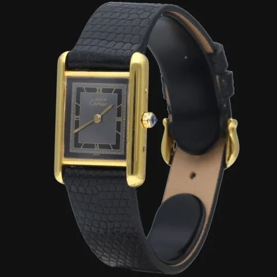 Cartier Montre Tank Vermeil sold by 58 Facettes product image thumbnail 2