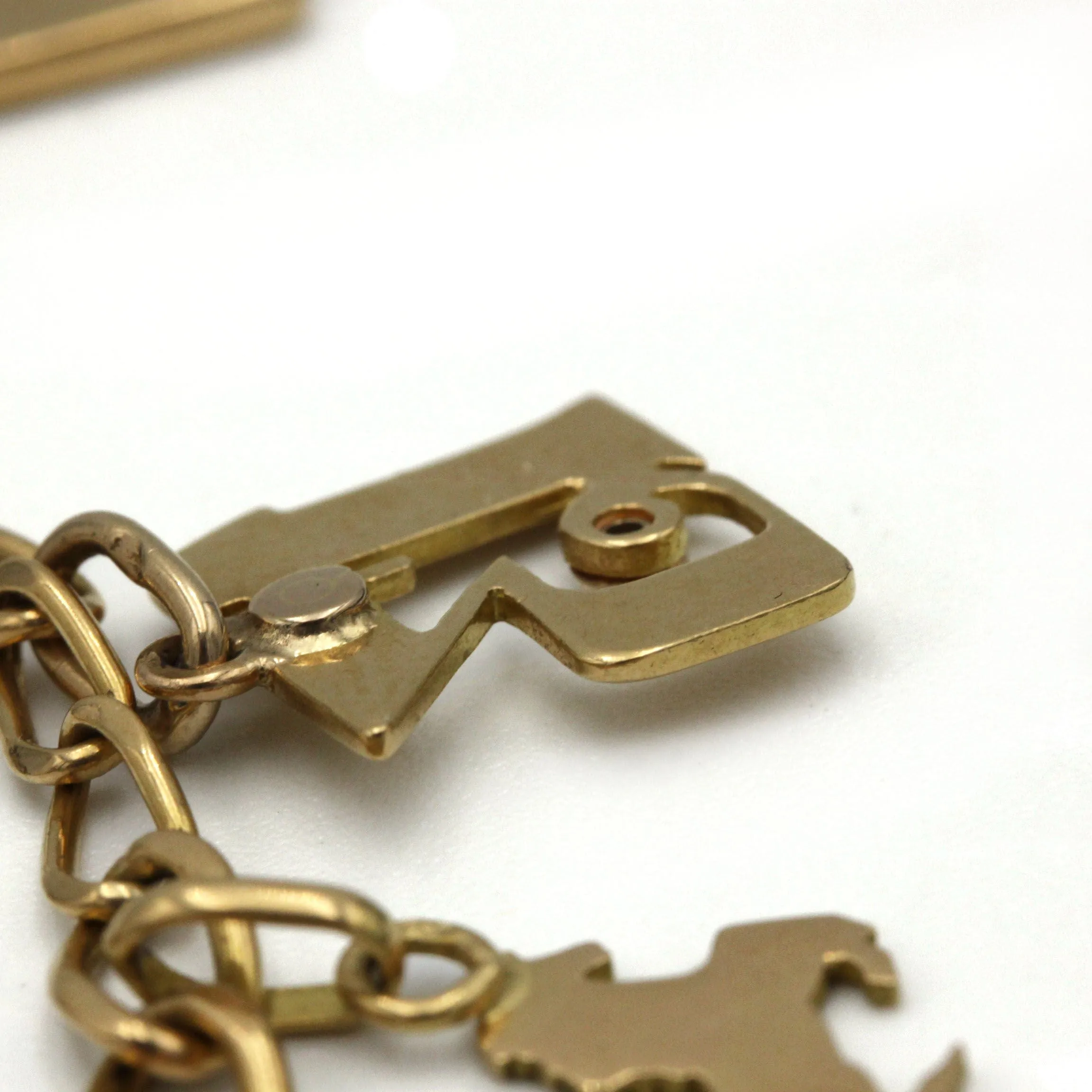 Bracelet Charms - Or, Diamants, Résine & Amazonite sold by 58 Facettes product image thumbnail 5