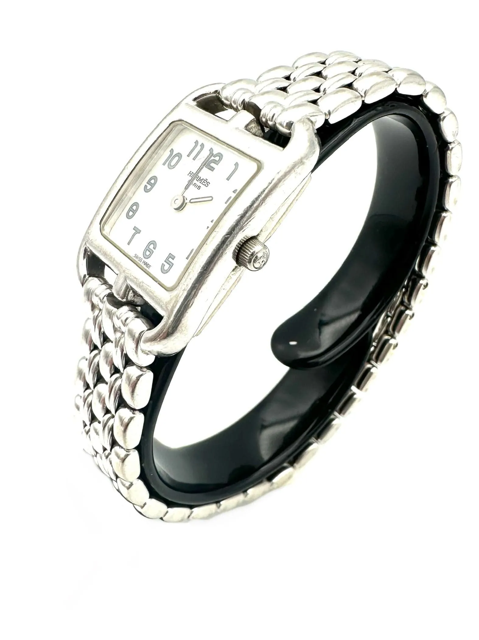 Hermès Cape Cod - Montre dame en or blanc 18K sold by 58 Facettes product image thumbnail 3