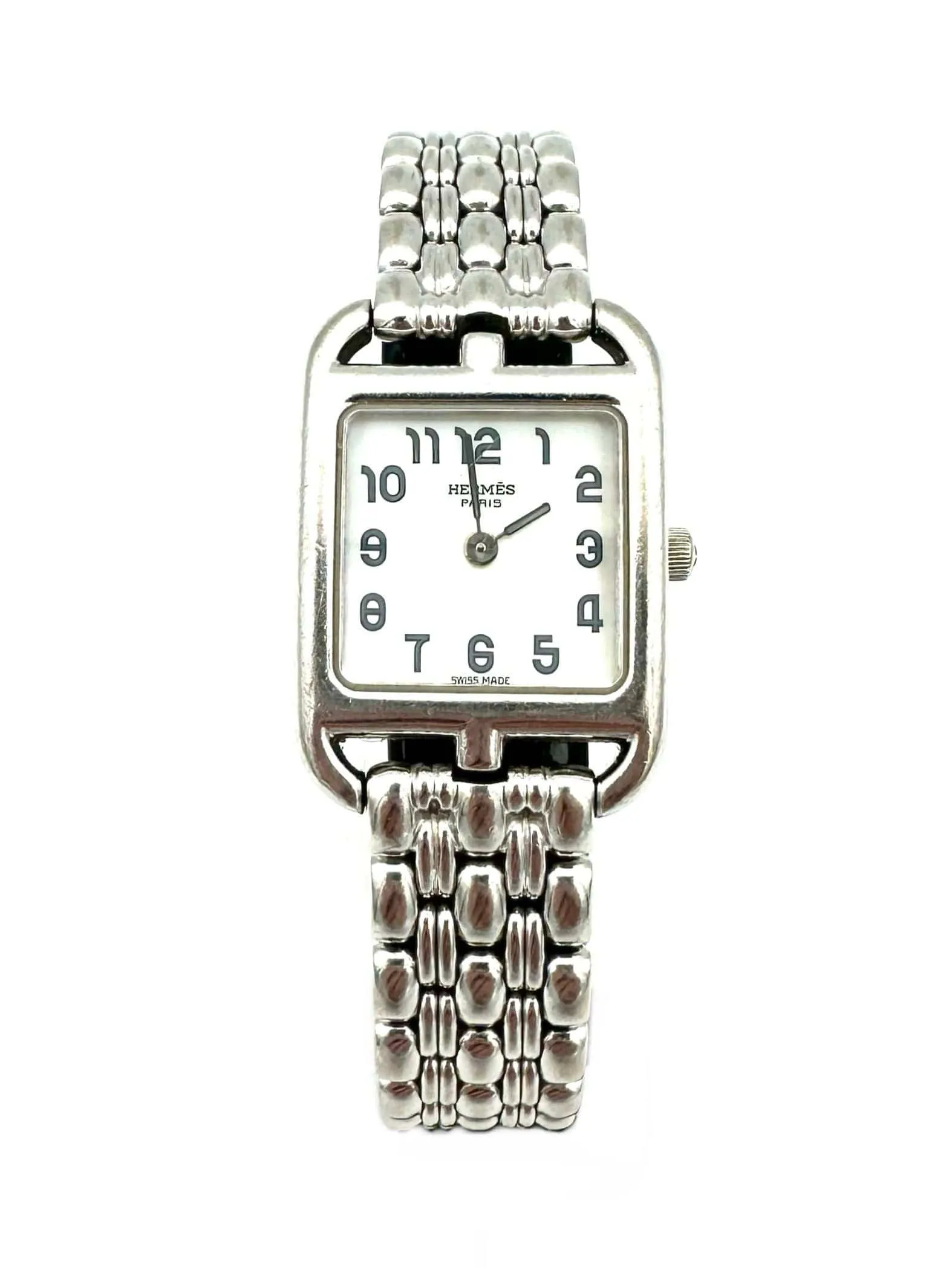 Hermès Cape Cod - Montre dame en or blanc 18K sold by 58 Facettes