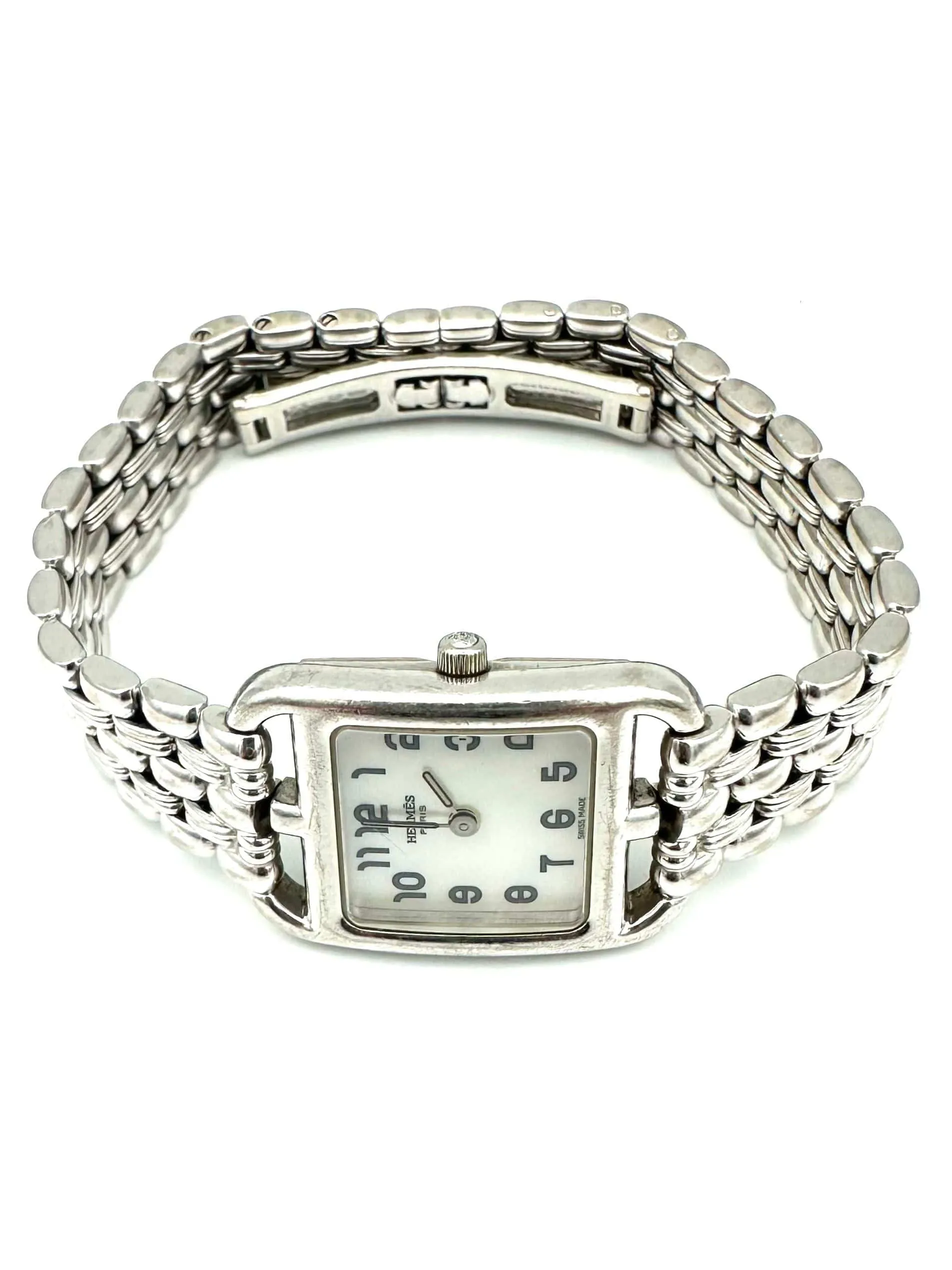 Hermès Cape Cod - Montre dame en or blanc 18K sold by 58 Facettes product image thumbnail 5