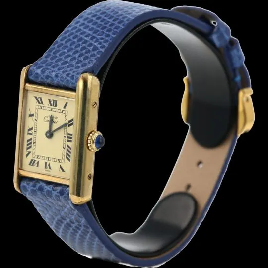 Cartier Montre Tank Vermeil sold by 58 Facettes product image thumbnail 3