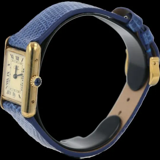 Cartier Montre Tank Vermeil sold by 58 Facettes product image thumbnail 4