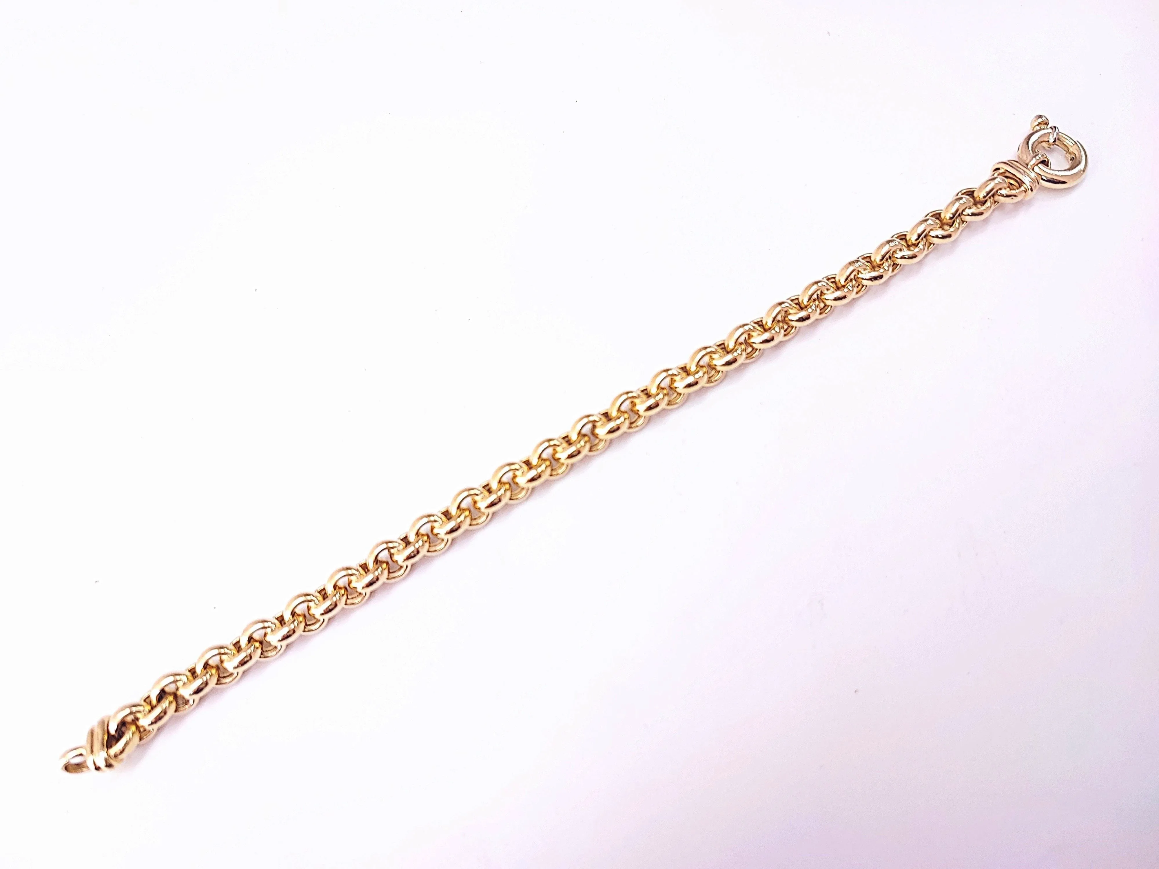 Bracelet jaseron or jaune 18 carats sold by 58 Facettes product image thumbnail 5