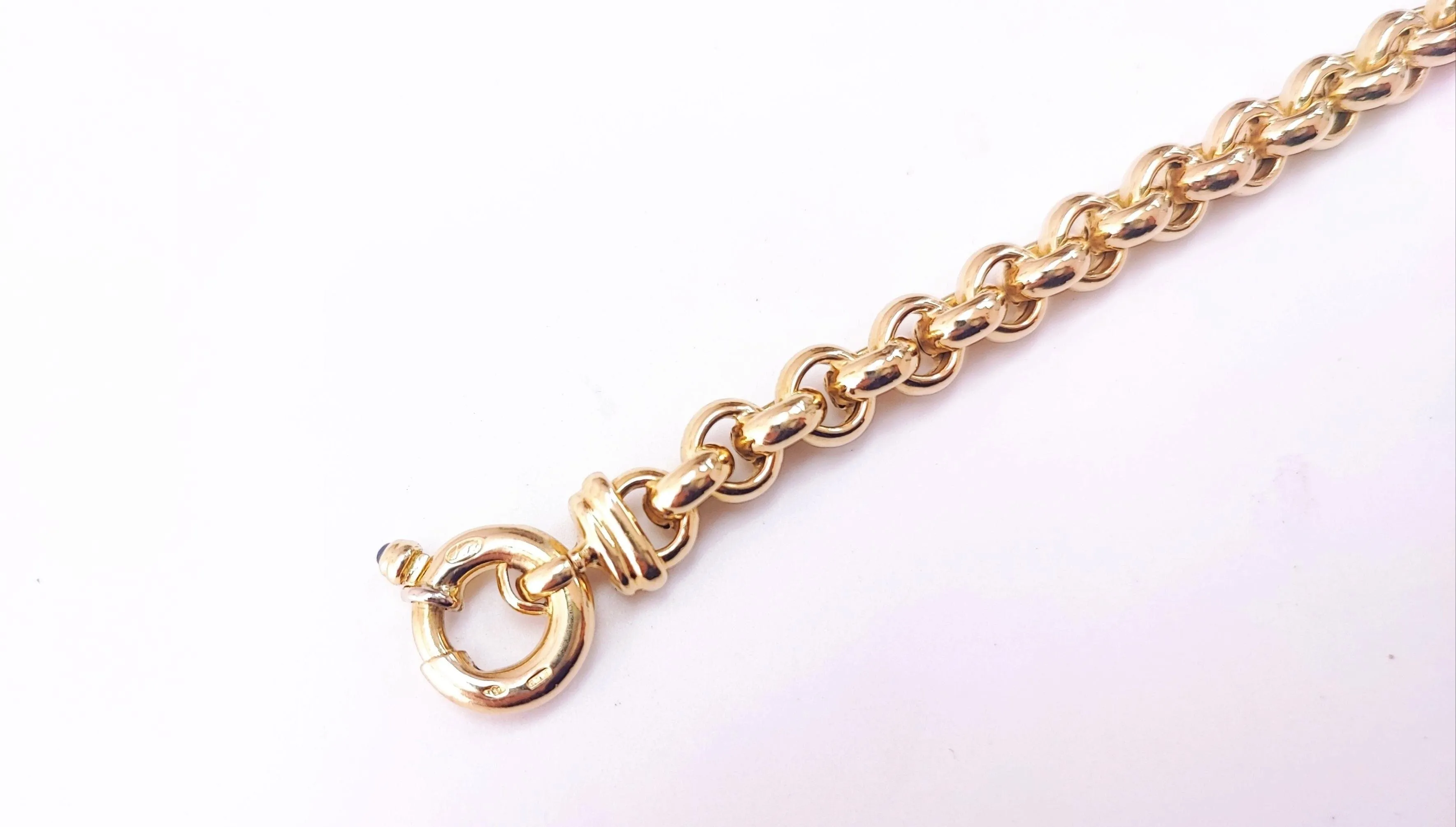 Bracelet jaseron or jaune 18 carats sold by 58 Facettes product image thumbnail 2