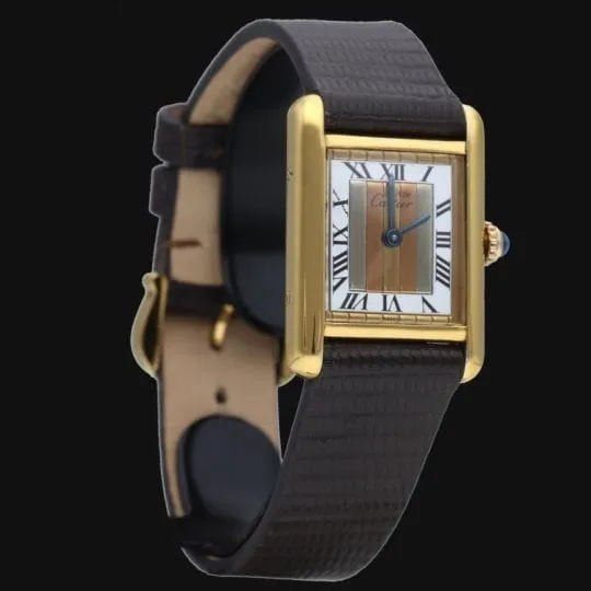 Cartier Montre Tank Vermeil sold by 58 Facettes product image thumbnail 5