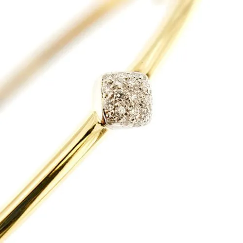 Bracelet rigide avec diamants sold by 58 Facettes product image thumbnail 2