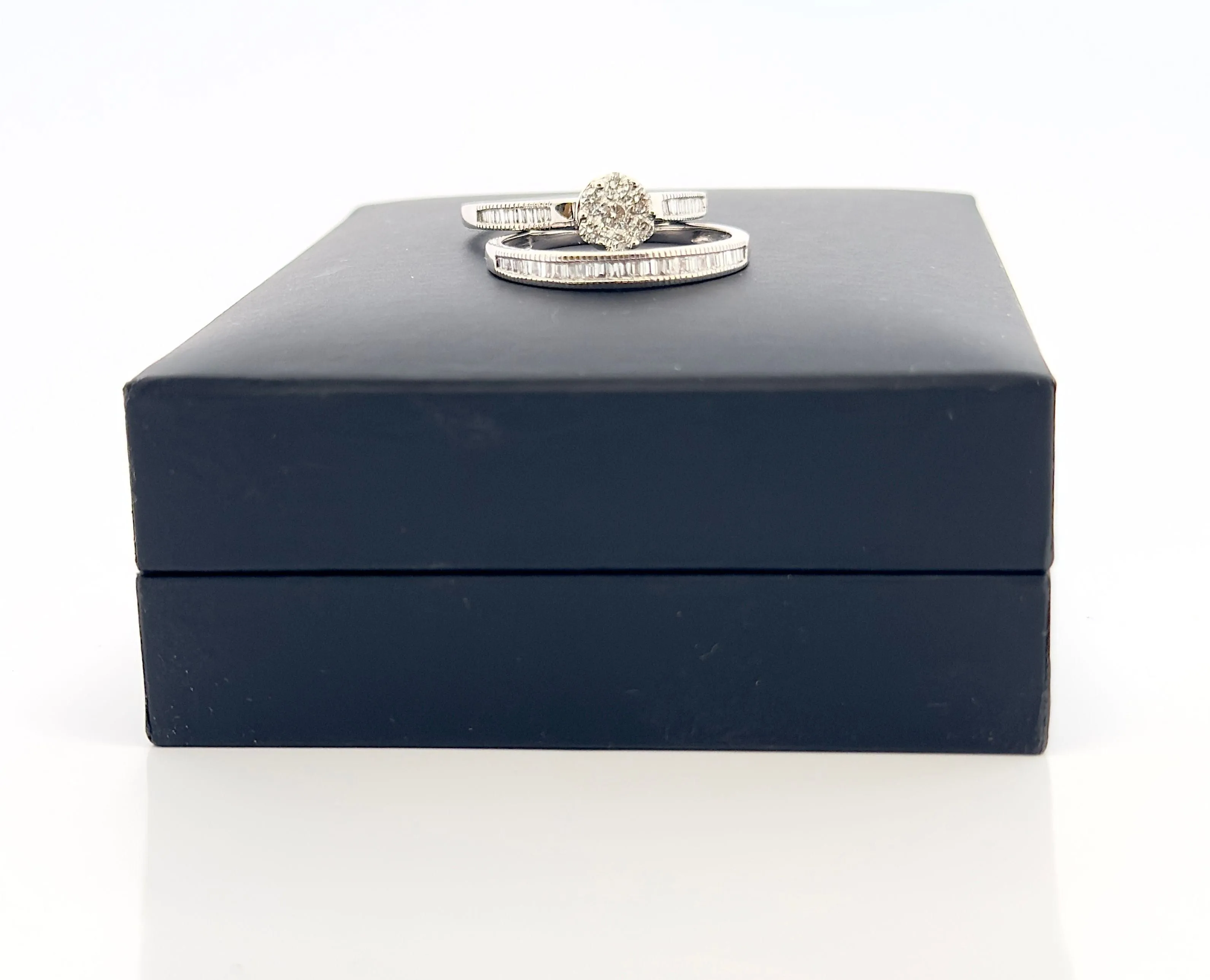 Bague de fiançailles + alliance en or et diamants sold by 58 Facettes product image thumbnail 5