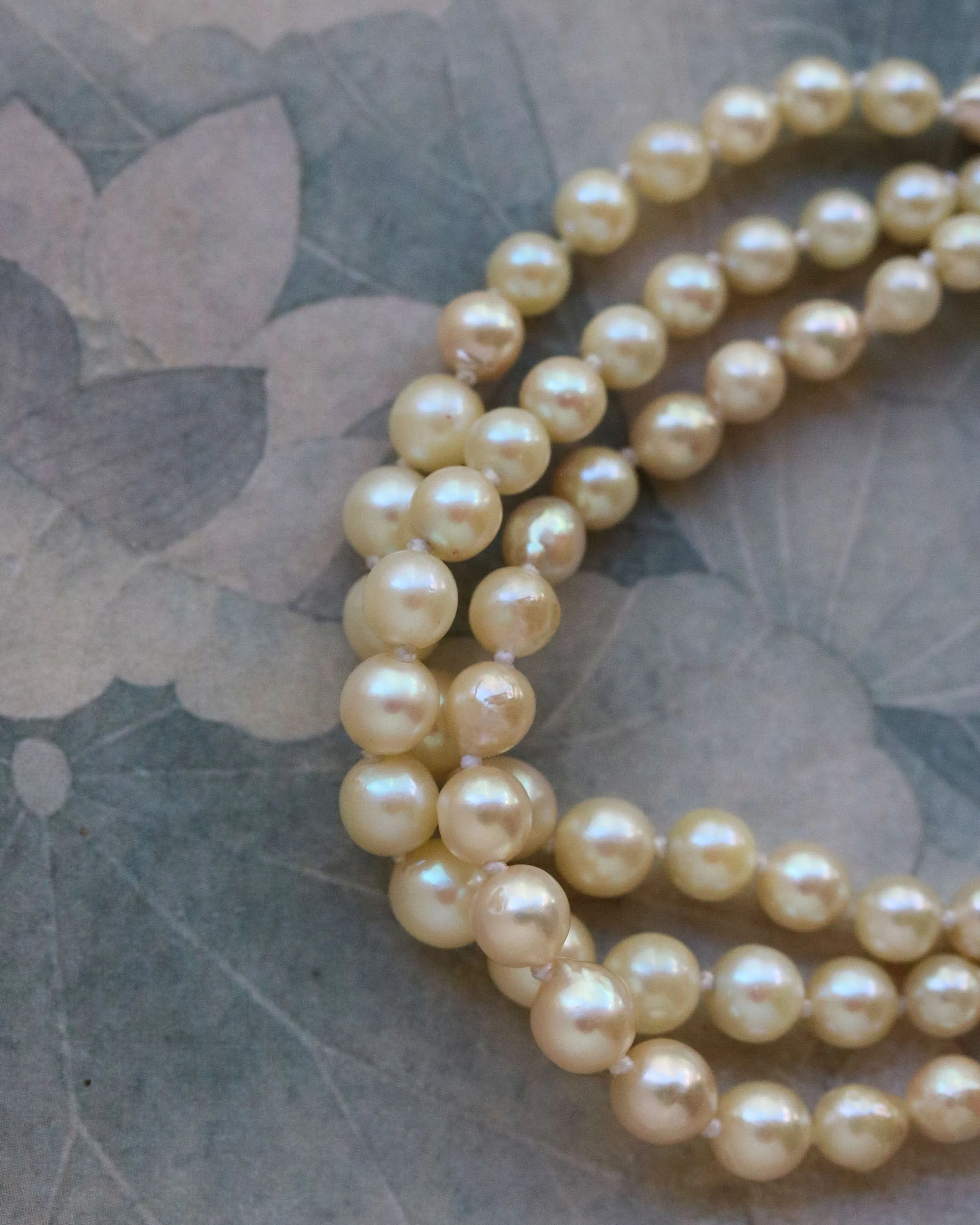 Bracelet Perles de Culture 3 rangs sold by 58 Facettes product image thumbnail 4