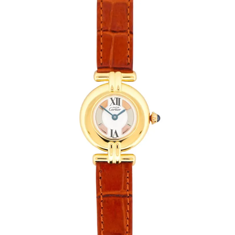 Cartier Must Colisée - Ivory trinity dial sold by 58 Facettes