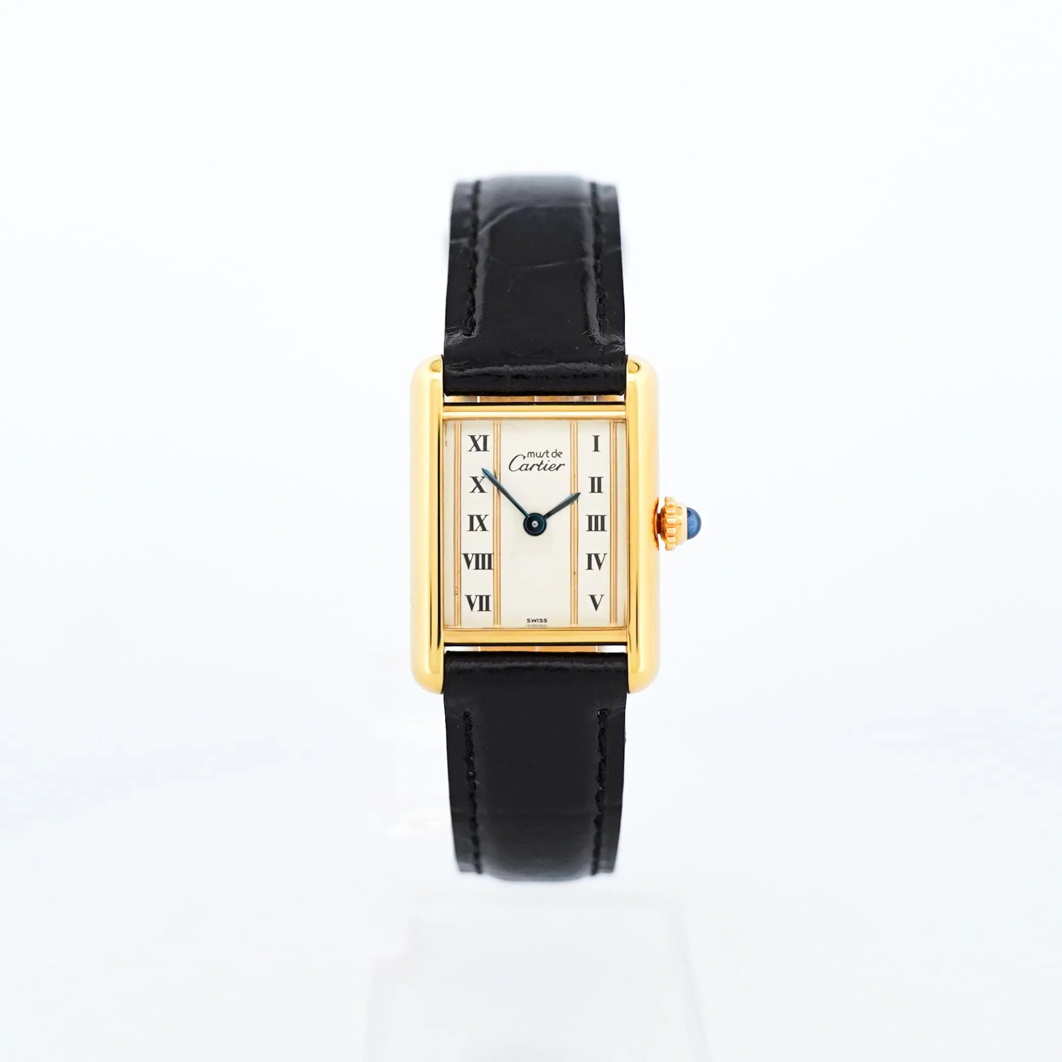 Cartier - Montre Tank Must - Cadran colonne ivoire - SM sold by 58 Facettes product image thumbnail 3