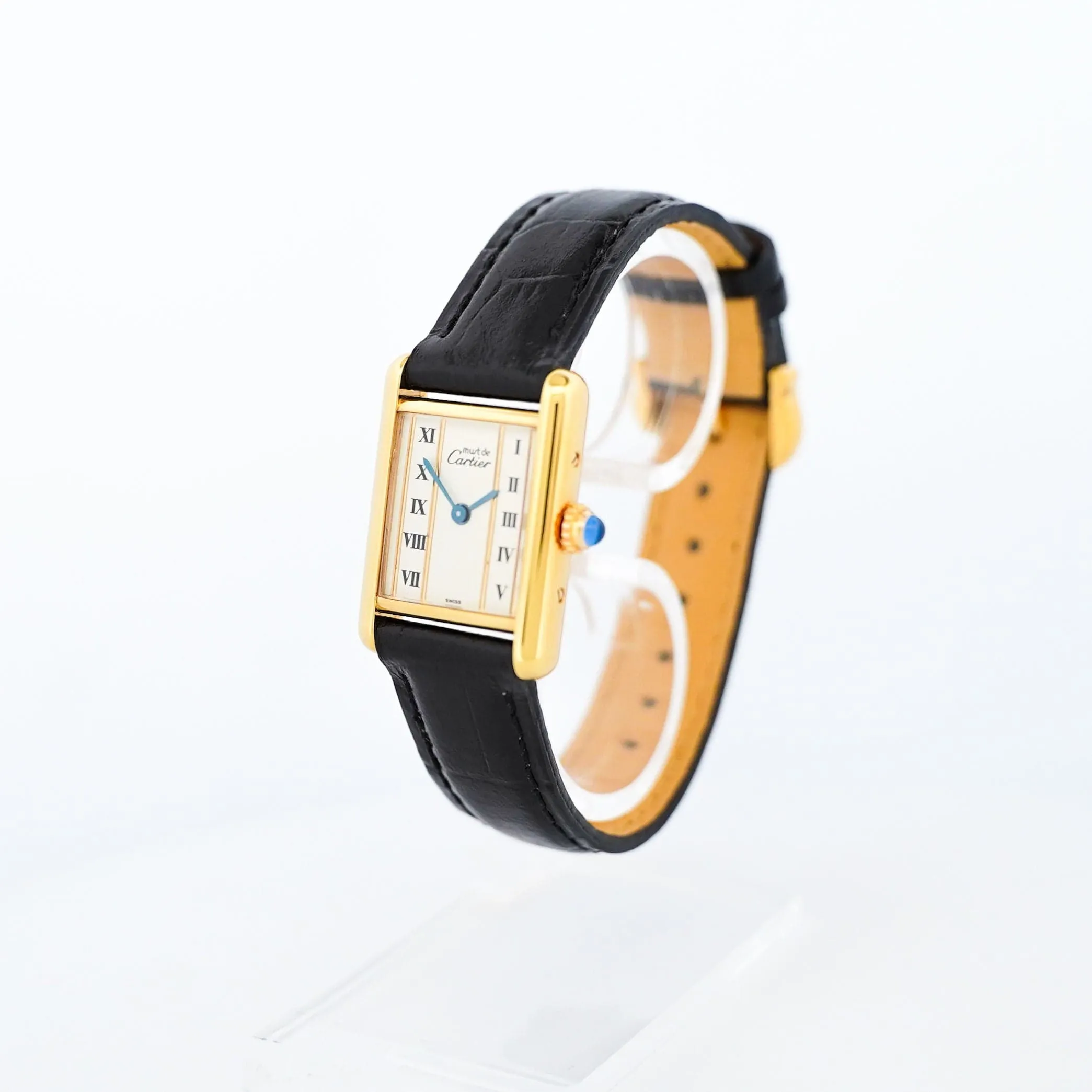 Cartier - Montre Tank Must - Cadran colonne ivoire - SM sold by 58 Facettes product image thumbnail 5