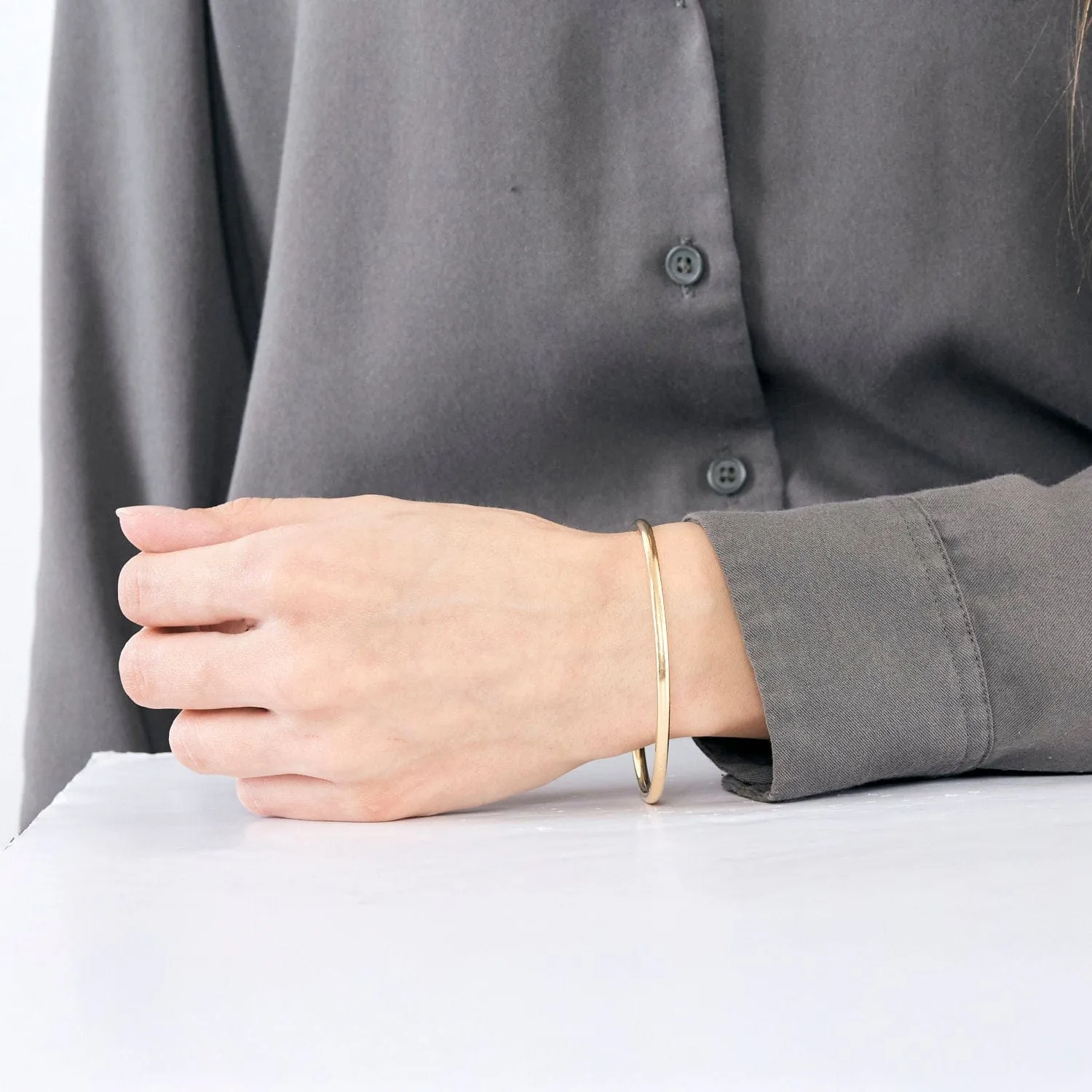 Bracelet jonc or jaune sold by 58 Facettes product image thumbnail 2