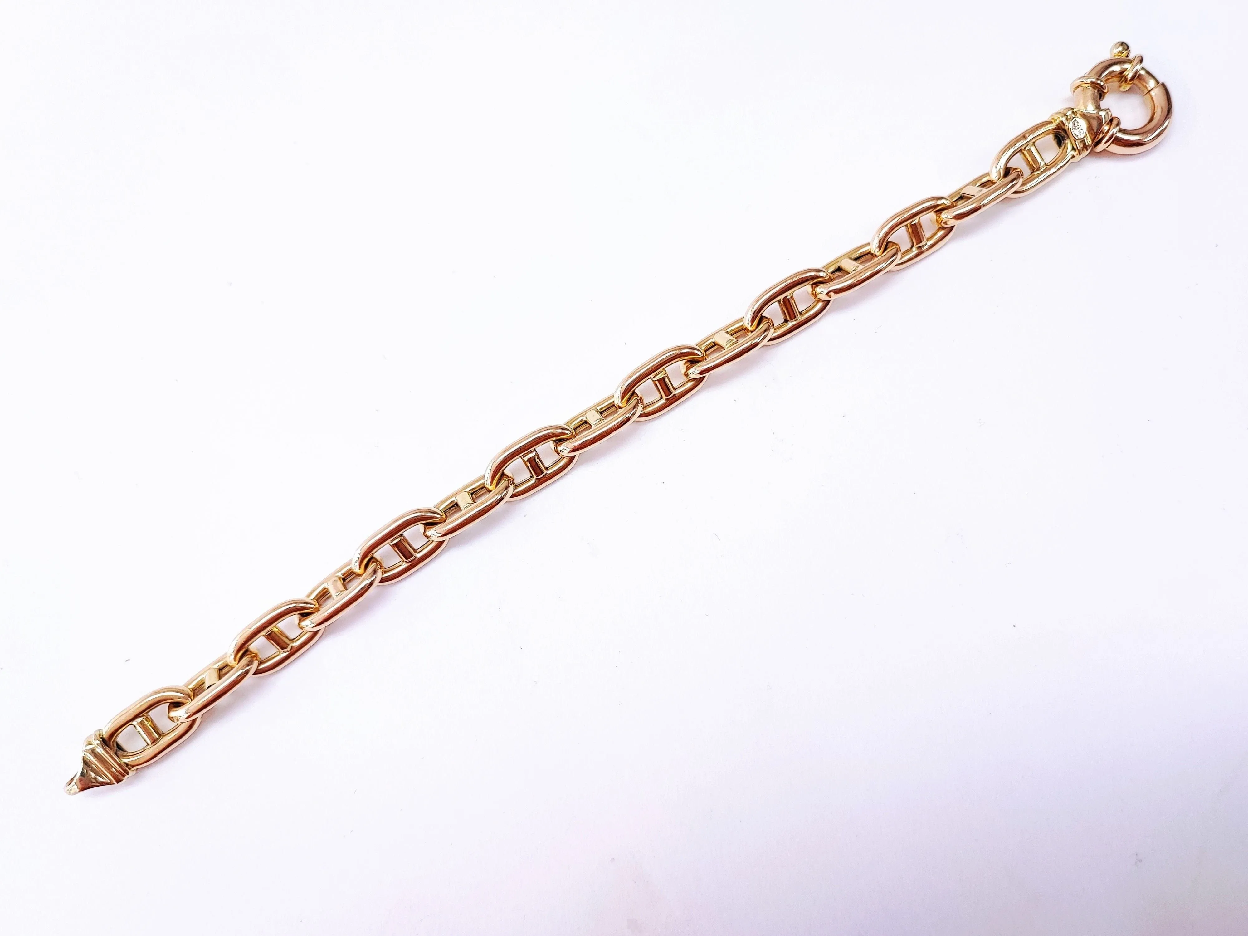 Bracelet maille marine Or jaune 18K sold by 58 Facettes