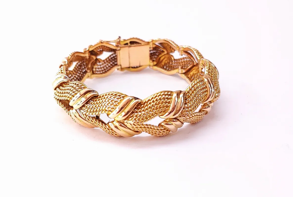 Bracelet or jaune 18K Années 60 sold by 58 Facettes