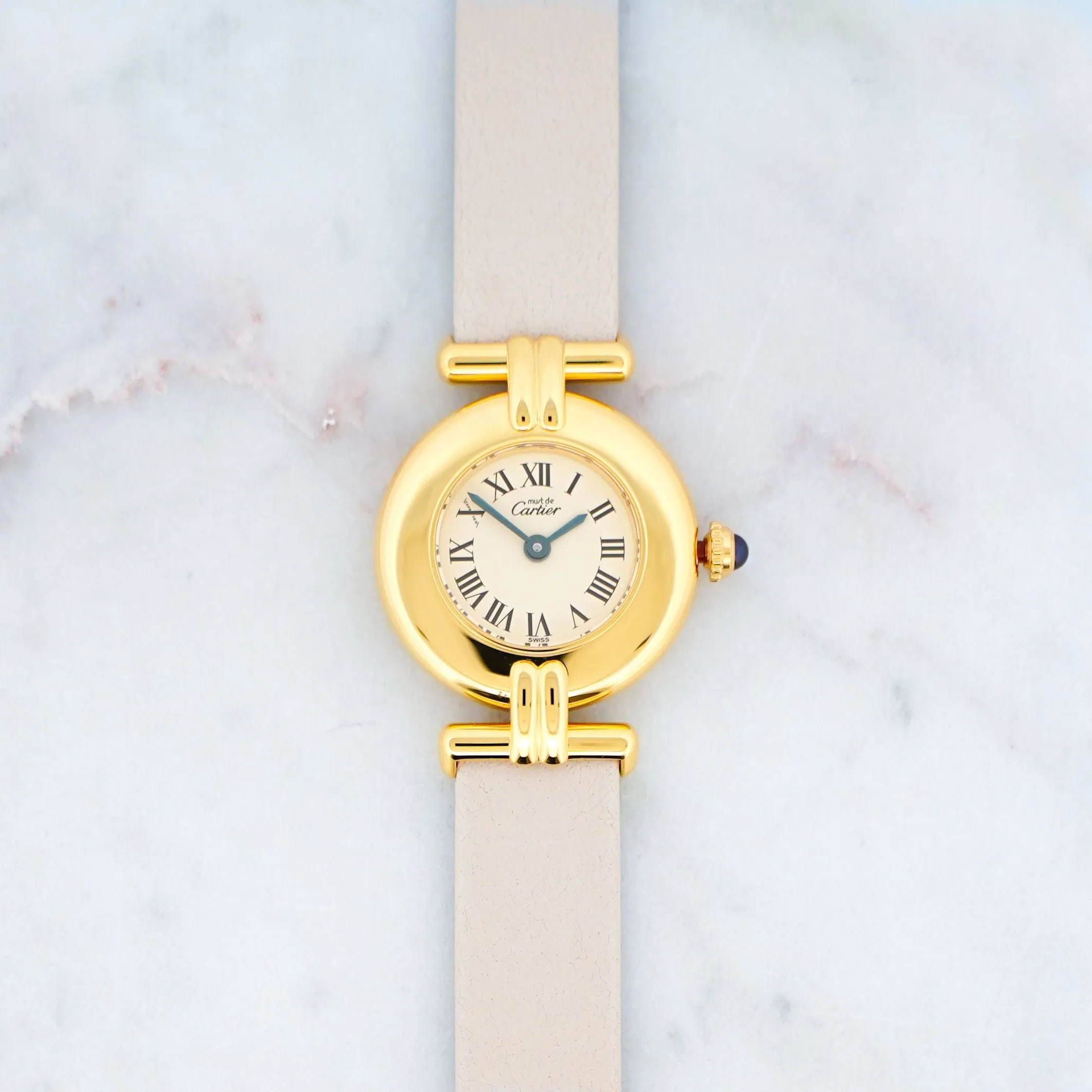 Cartier Must Colisée - Ivory roman dial sold by 58 Facettes product image thumbnail 4