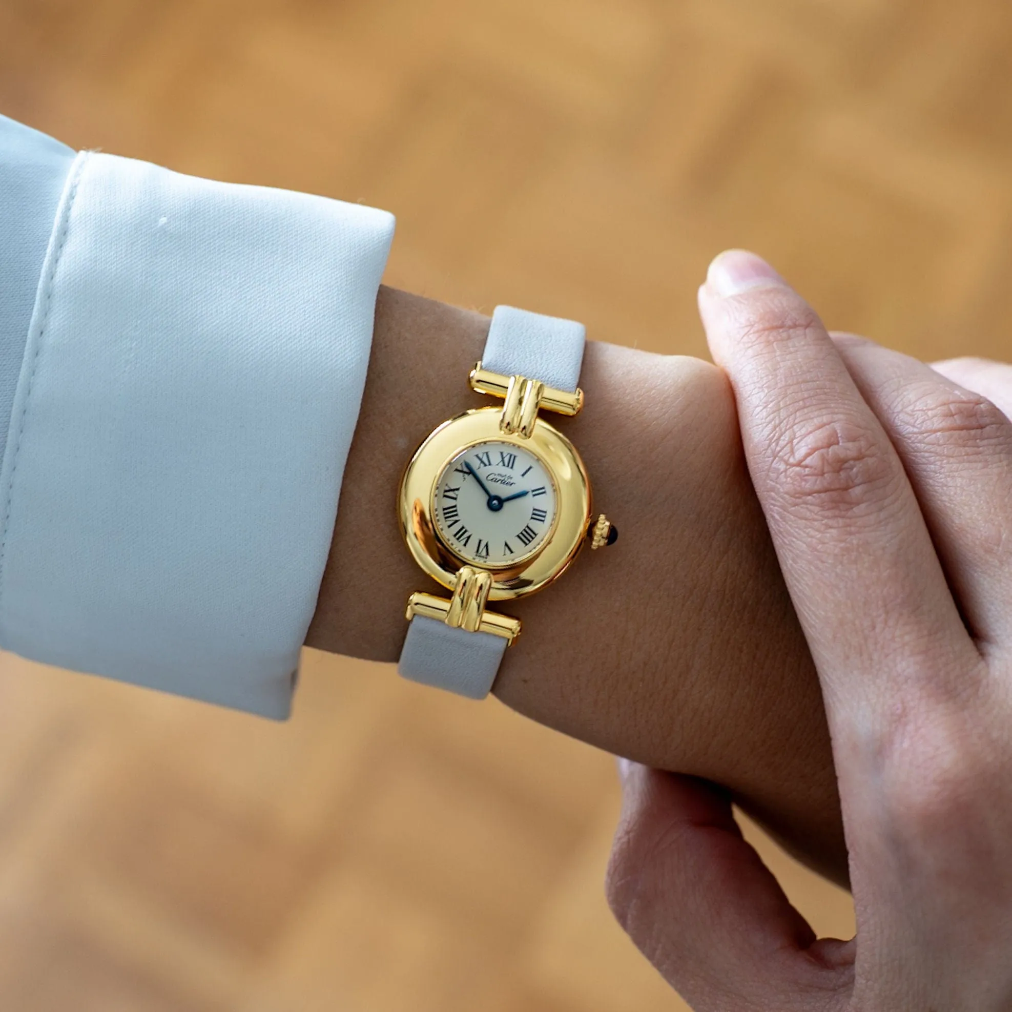 Cartier Must Colisée - Ivory roman dial sold by 58 Facettes product image thumbnail 2