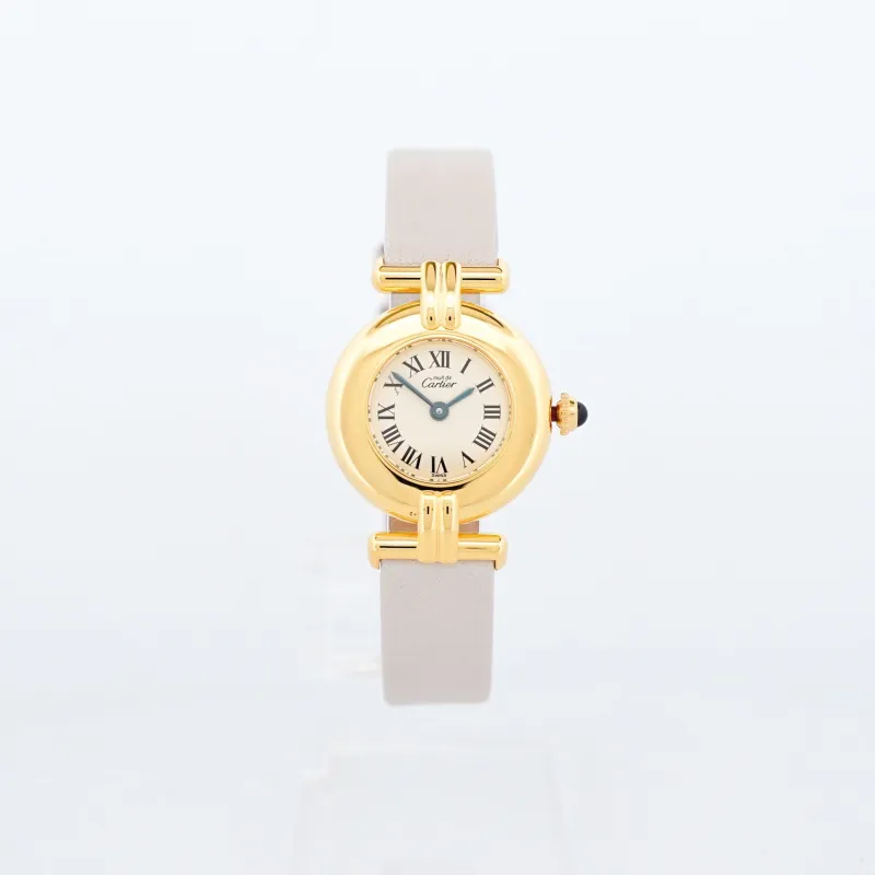 Cartier Must Colisée - Ivory roman dial sold by 58 Facettes