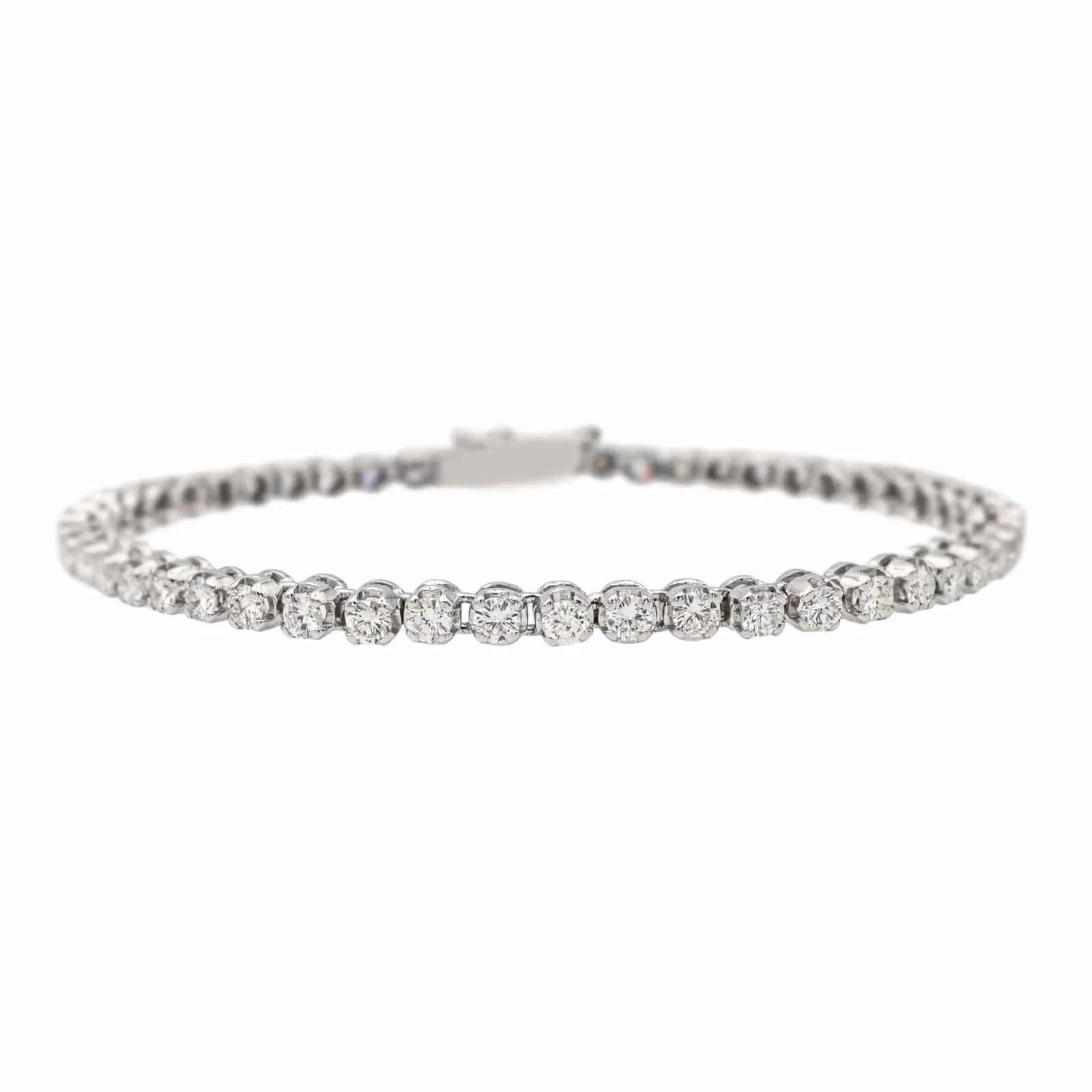 Bracelet Rivière Or blanc Diamant sold by 58 Facettes product image thumbnail 3