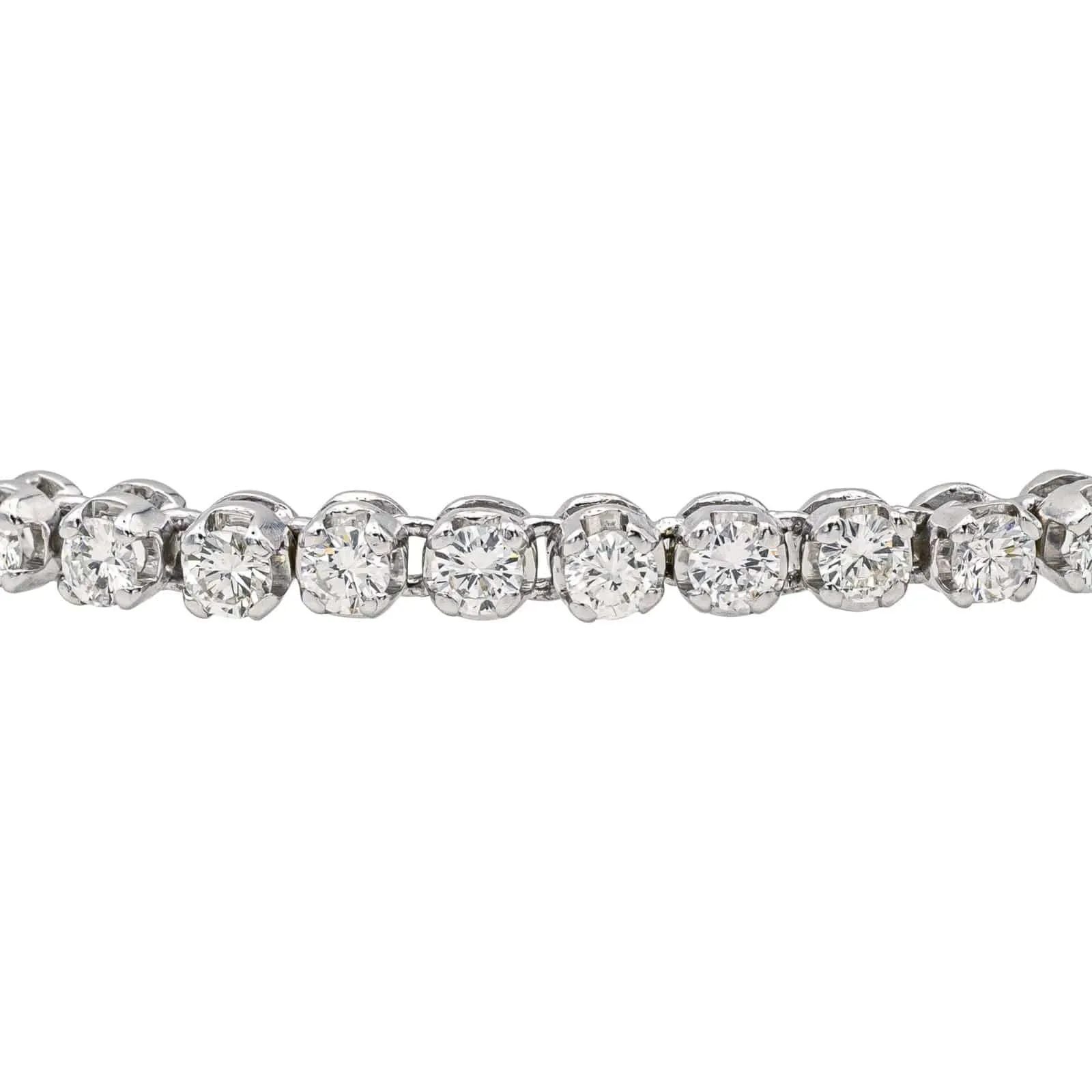 Bracelet Rivière Or blanc Diamant sold by 58 Facettes product image thumbnail 4