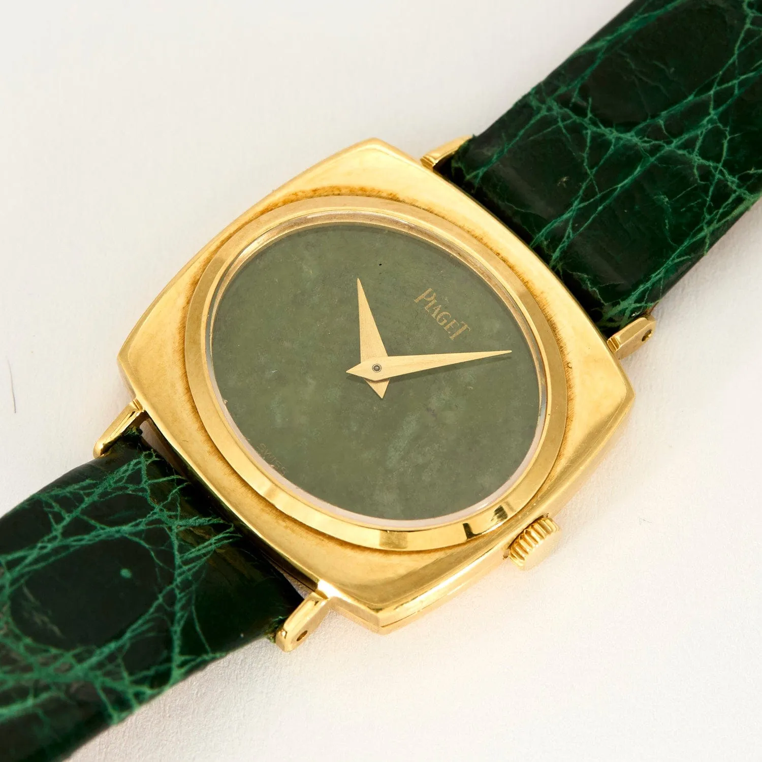 PIAGET - Extraplate Jade - Montre en or jaune et jade sold by 58 Facettes product image thumbnail 3