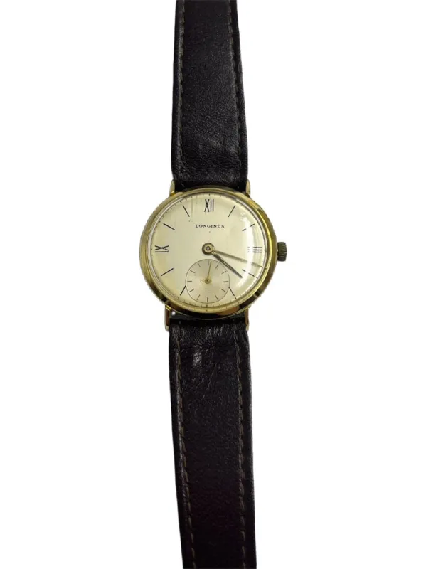 LONGINES – Montre-bracelet vintage en or jaune sold by 58 Facettes