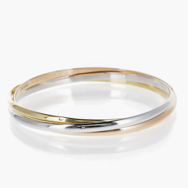 Cartier Trinity - Bracelet trois ors en or 18 K sold by 58 Facettes
