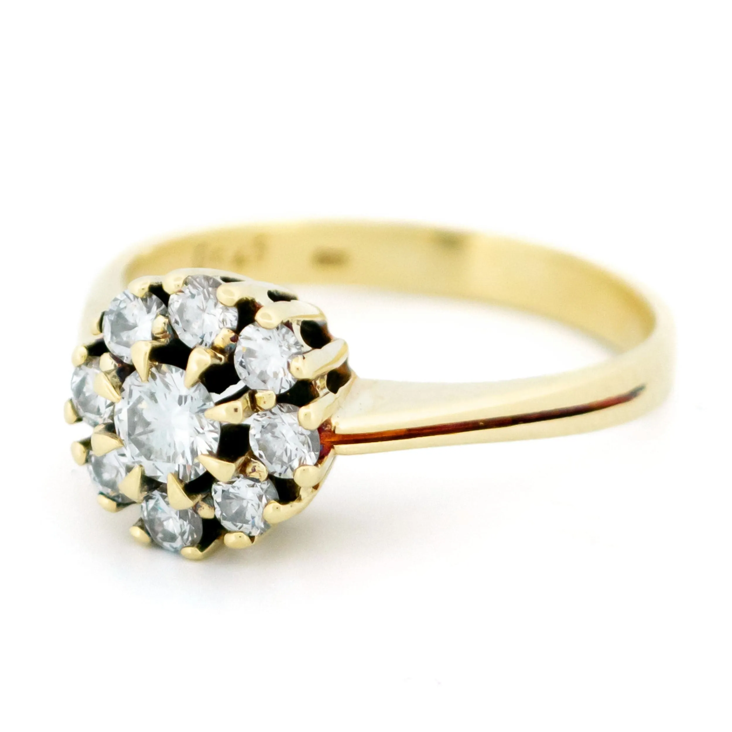 Bague entourage diamant 14 carats sold by 58 Facettes product image thumbnail 5