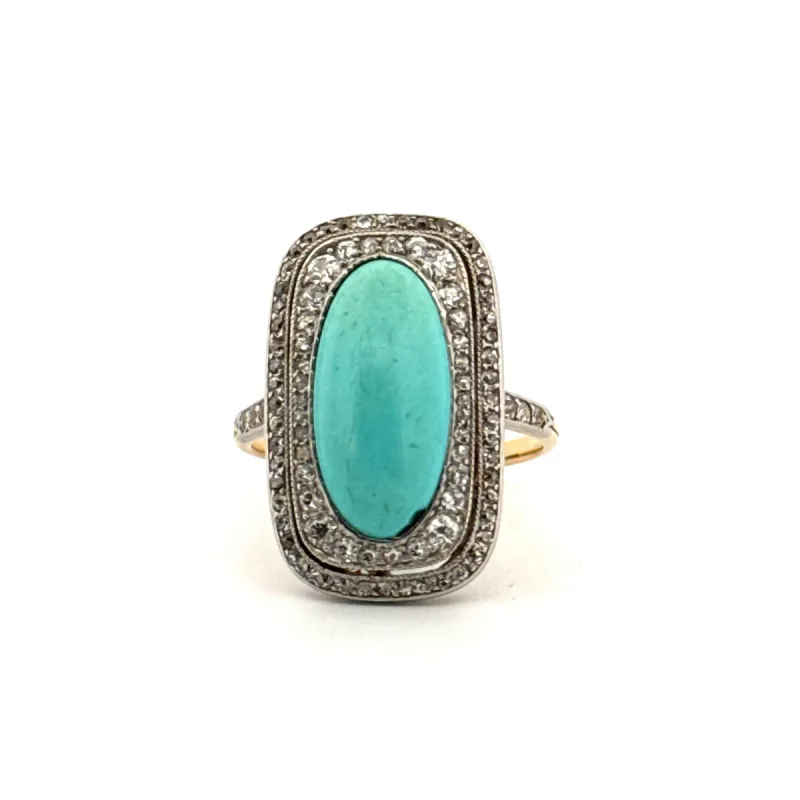 Bague Cocktail or jaune et diamant sold by 58 Facettes