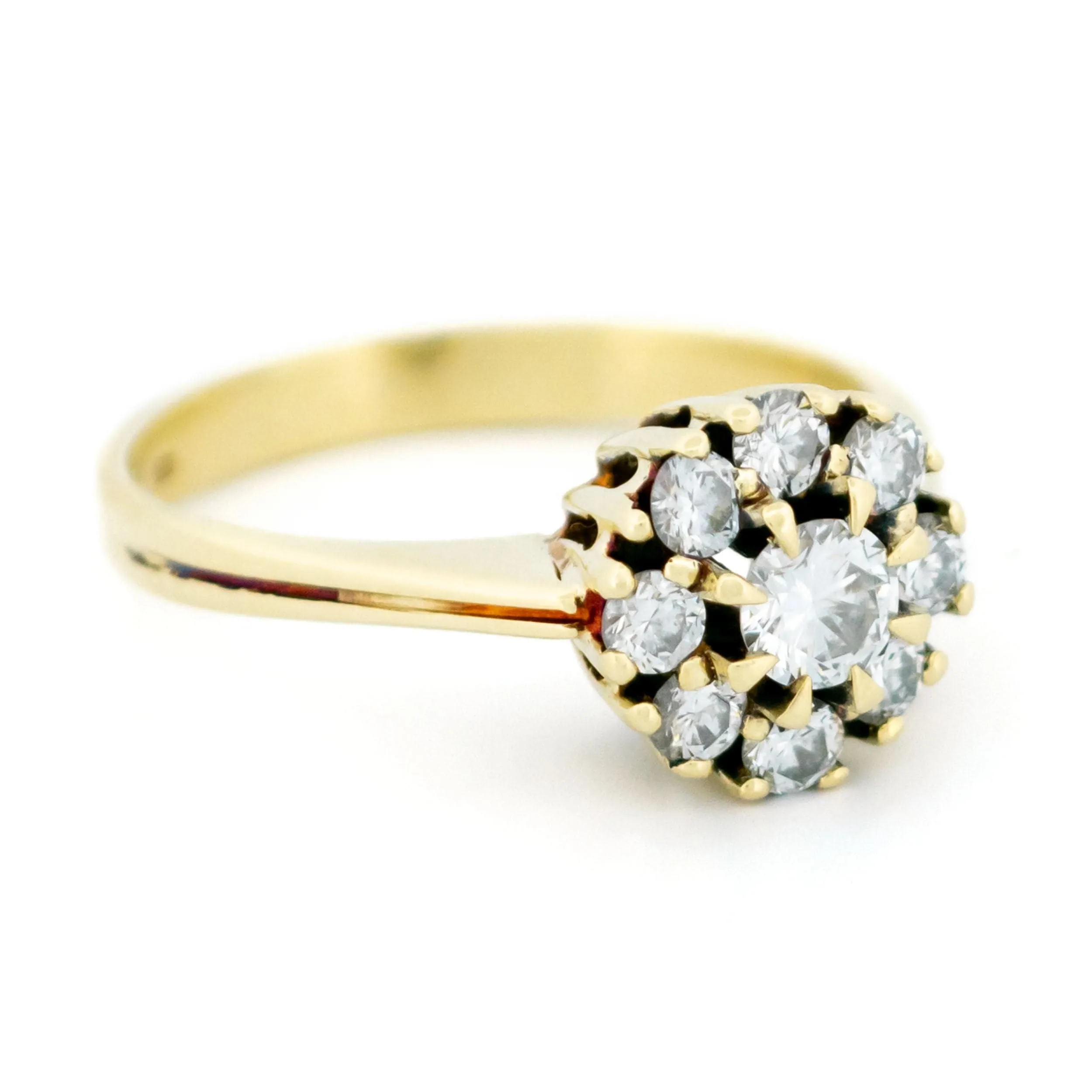 Bague entourage diamant 14 carats sold by 58 Facettes product image thumbnail 4