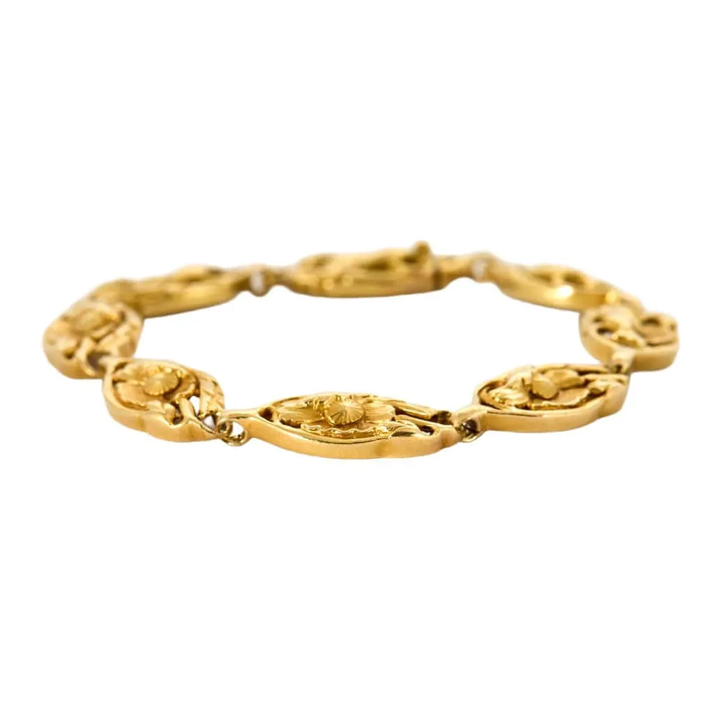 Bracelet souple or jaune sold by 58 Facettes