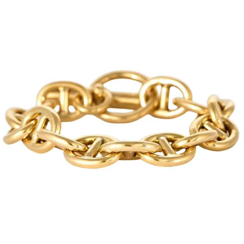 Bracelet or jaune maille chaine d'ancre sold by 58 Facettes