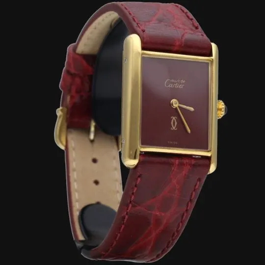 Cartier Montre Tank Vermeil sold by 58 Facettes product image thumbnail 5