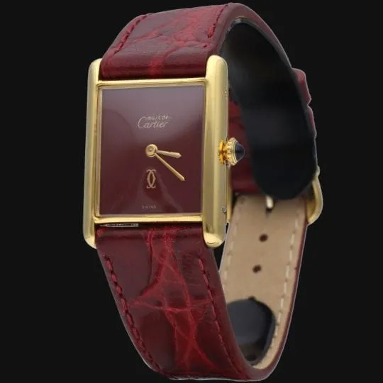 Cartier Montre Tank Vermeil sold by 58 Facettes product image thumbnail 2