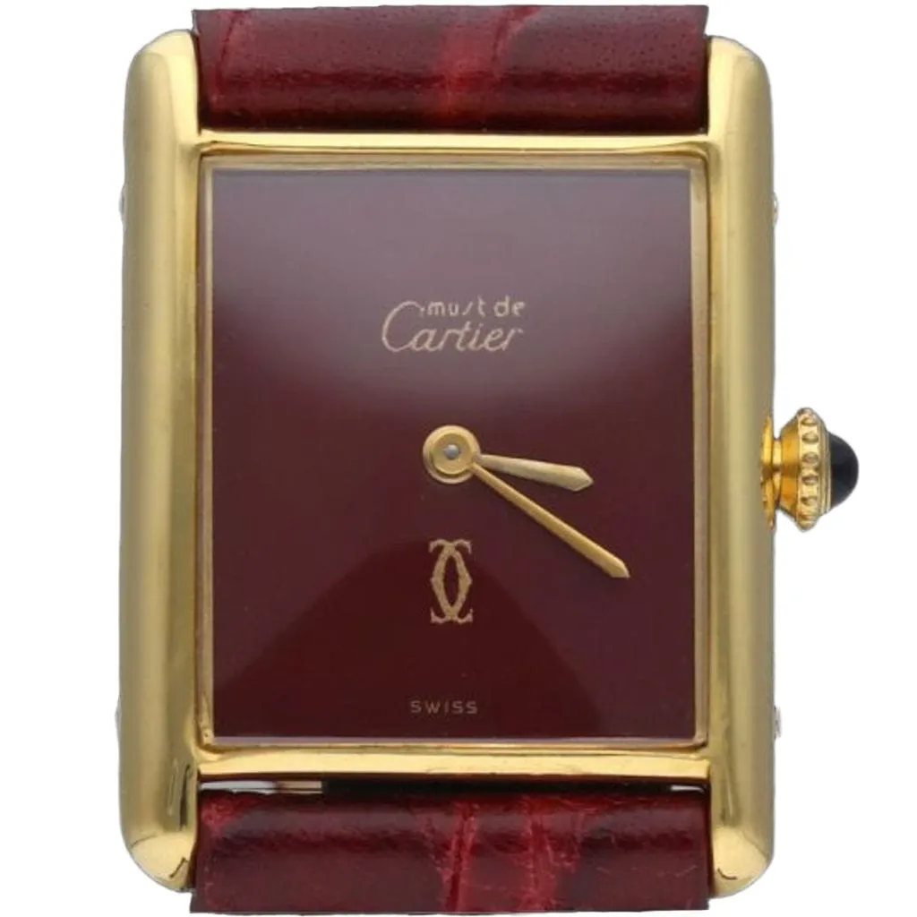 Cartier Montre Tank Vermeil sold by 58 Facettes