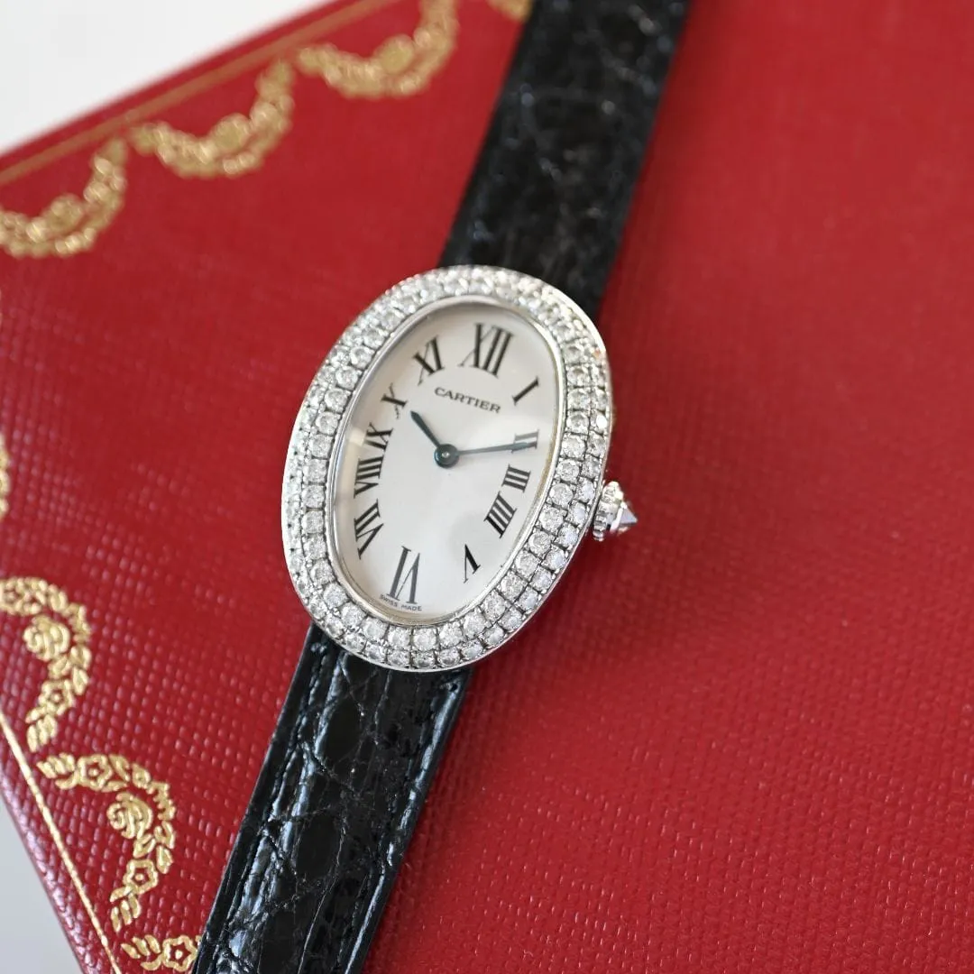CARTIER - Montre Baignoire Small Diamonds sold by 58 Facettes product image thumbnail 2