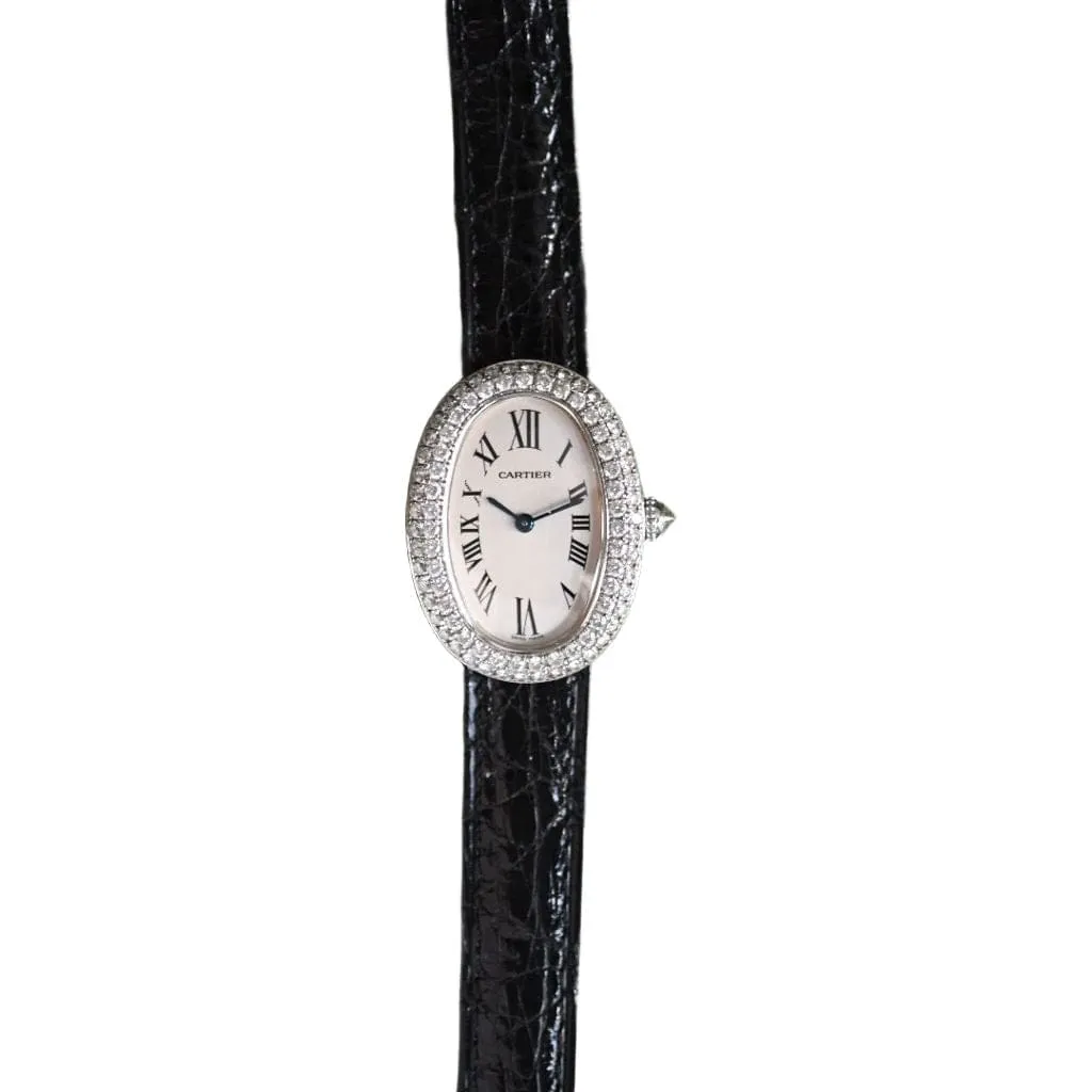 CARTIER - Montre Baignoire Small Diamonds sold by 58 Facettes