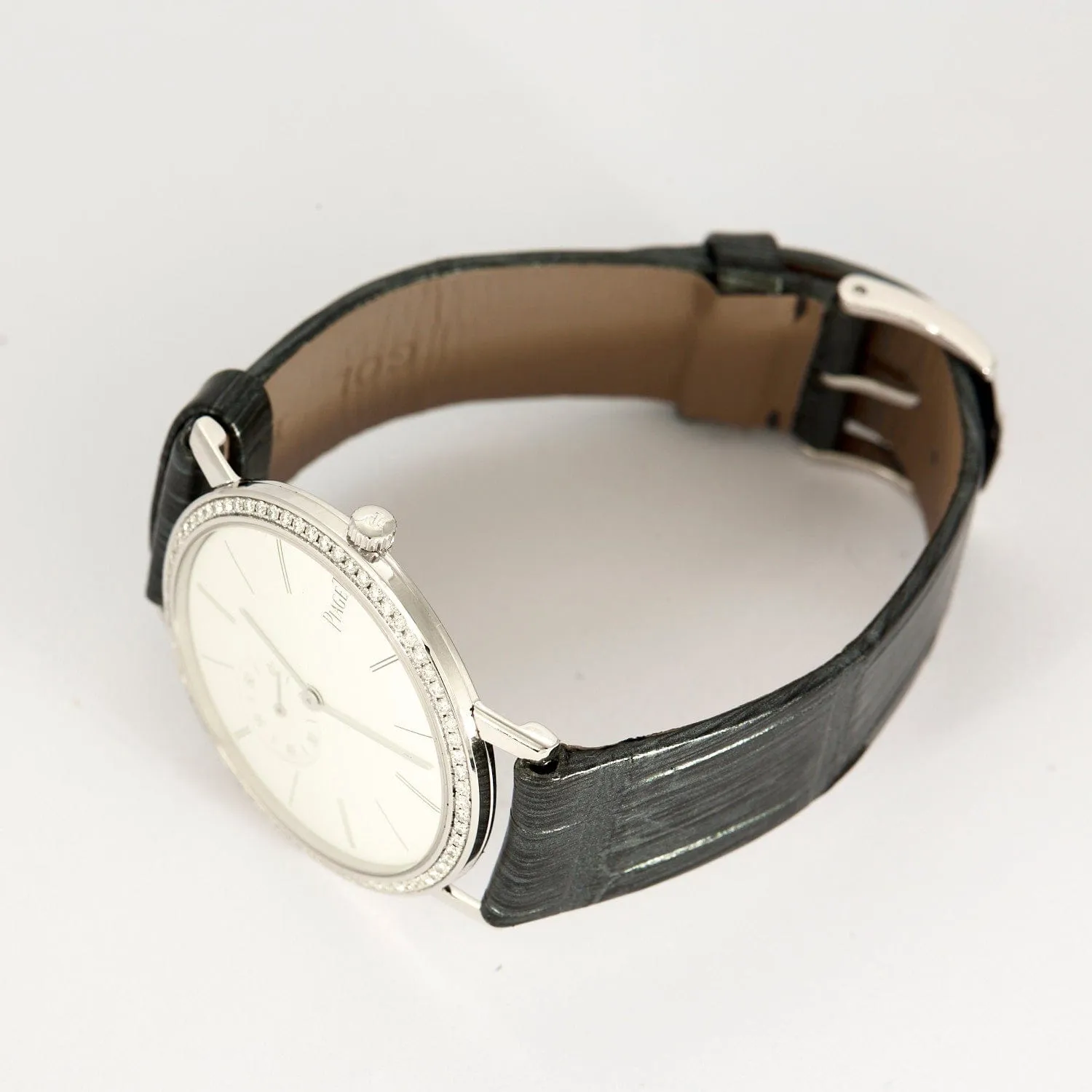 PIAGET - Montre Altiplano Origin en or blanc et diamants sold by 58 Facettes product image thumbnail 3