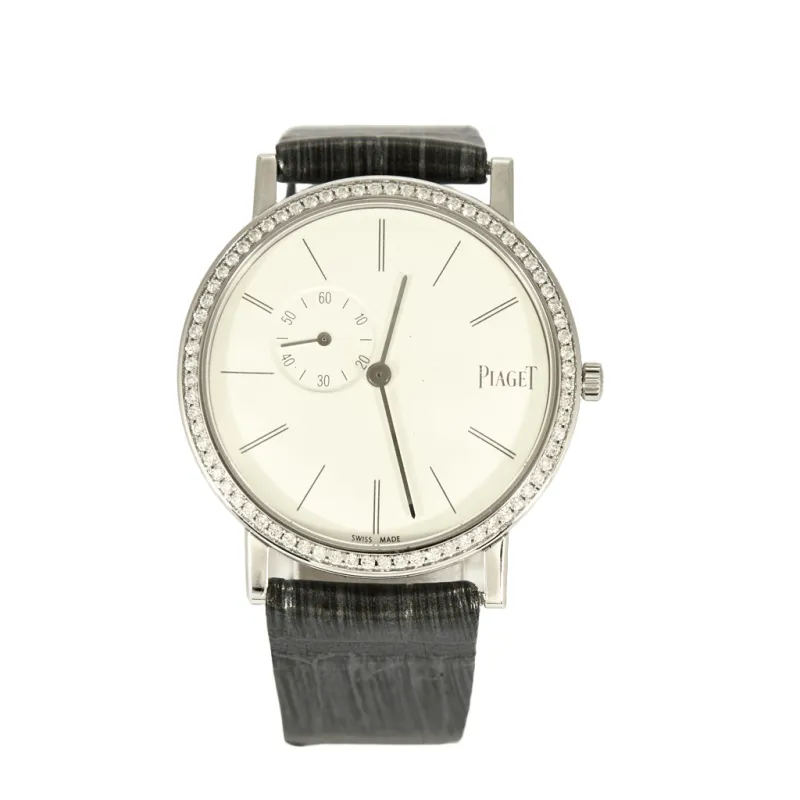 PIAGET - Montre Altiplano Origin en or blanc et diamants made by 58 Facettes