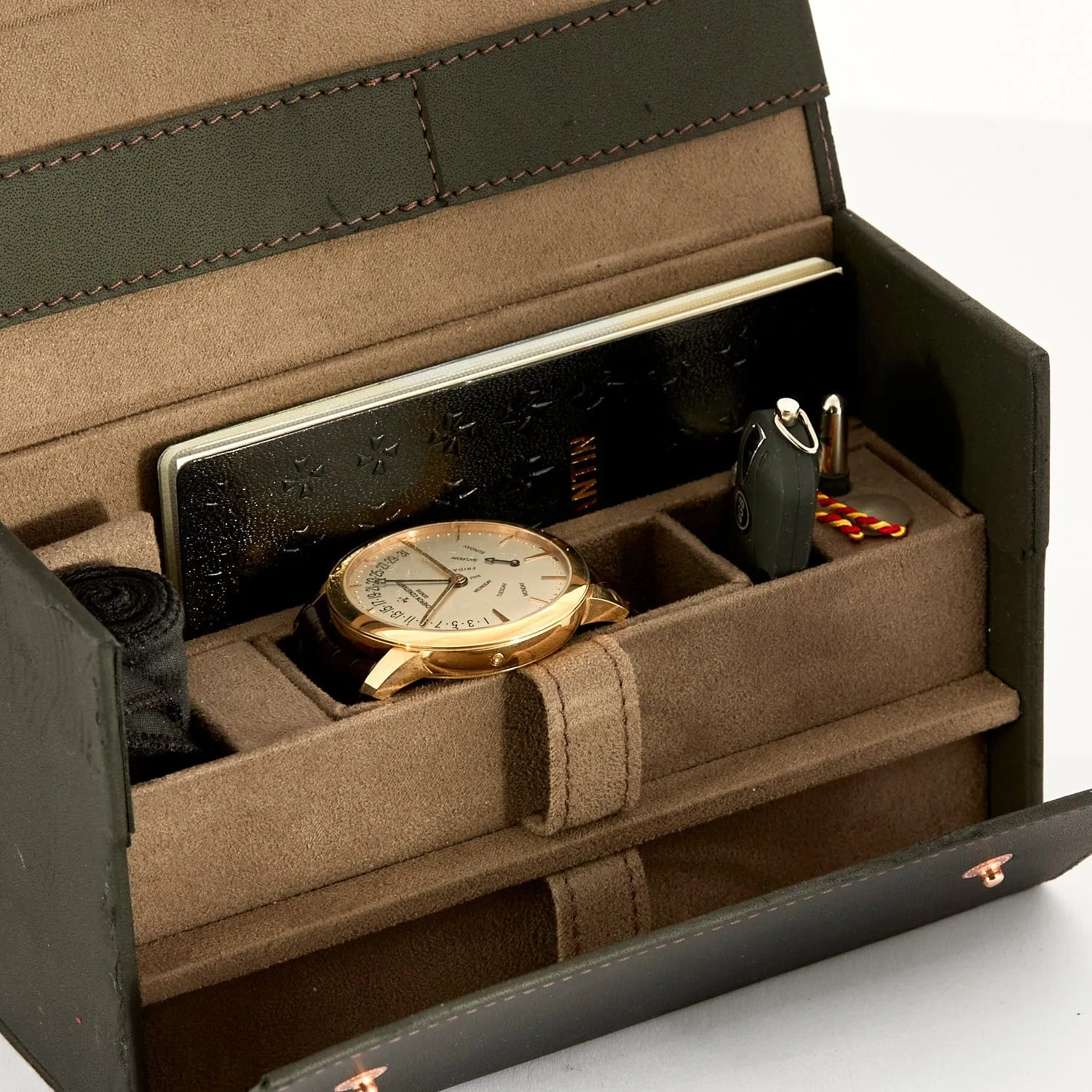 VACHERON CONSTANTIN - Heures Sautantes - Montre d'homme en or rose sold by 58 Facettes product image thumbnail 3