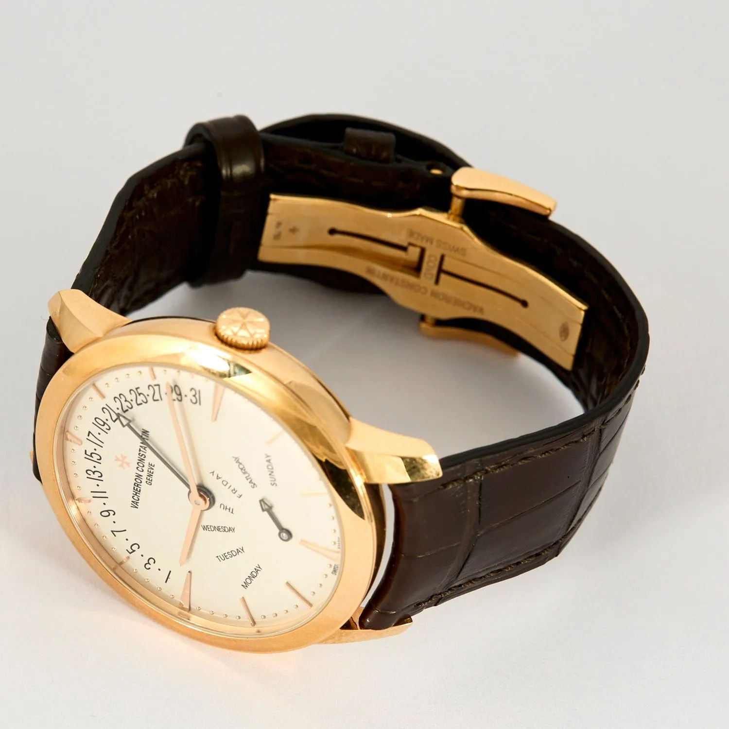 VACHERON CONSTANTIN - Heures Sautantes - Montre d'homme en or rose sold by 58 Facettes product image thumbnail 4