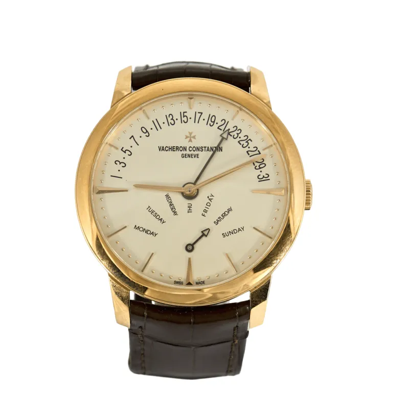 VACHERON CONSTANTIN - Heures Sautantes - Montre d'homme en or rose sold by 58 Facettes